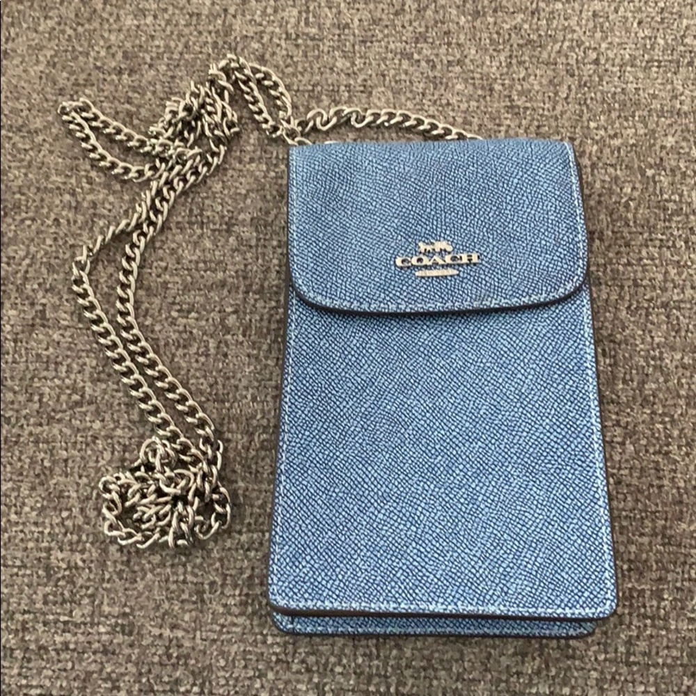 Coach phone holder